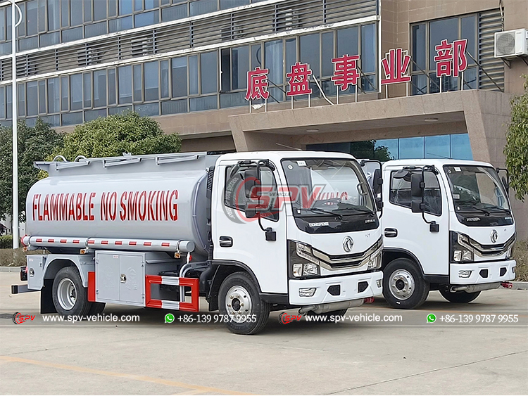 DONGFENG 4x2 Refueling Truck - Front Right Side